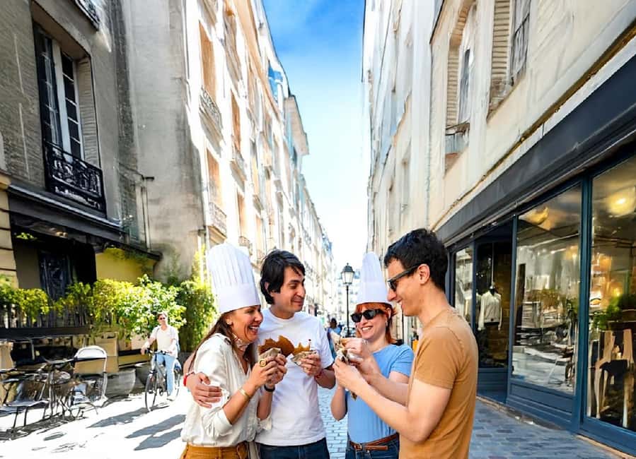 Paris: Champagne and Oysters Food Tour - Oysters and white wine begin the meal