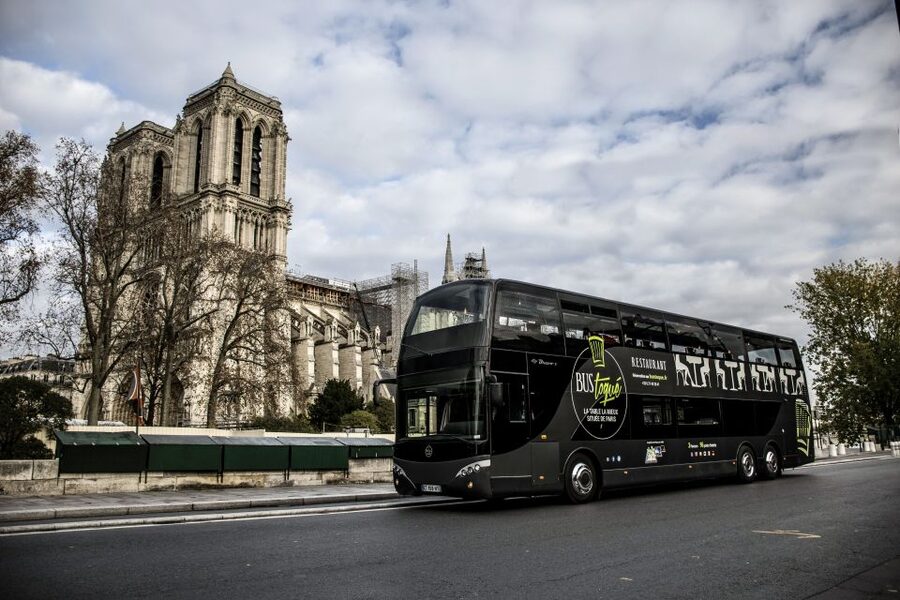 Paris: Champs Elysées Bus Toqué w/Lunch & Glass of Champagne - Why Bus Toqué works for a first look at Paris