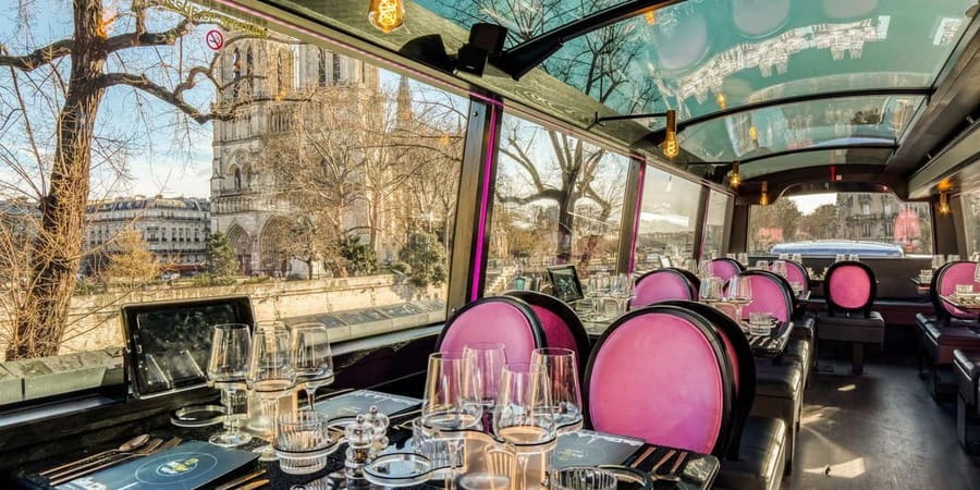Paris: Champs Elysées Bus Toqué w/Lunch & Glass of Champagne - Who should book Bus Toqué?
