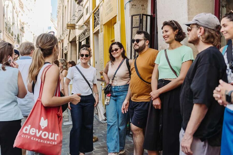 Paris Culinary Tour: 11 Tastings & 2 Wines in Le Marais - French bistro lunch at La Chaise au Plafond