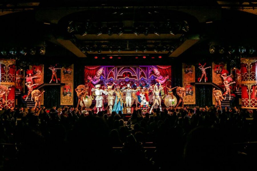 Paris: Moulin Rouge Cabaret Show Ticket with Champagne - Costumes, music, and specialty acts