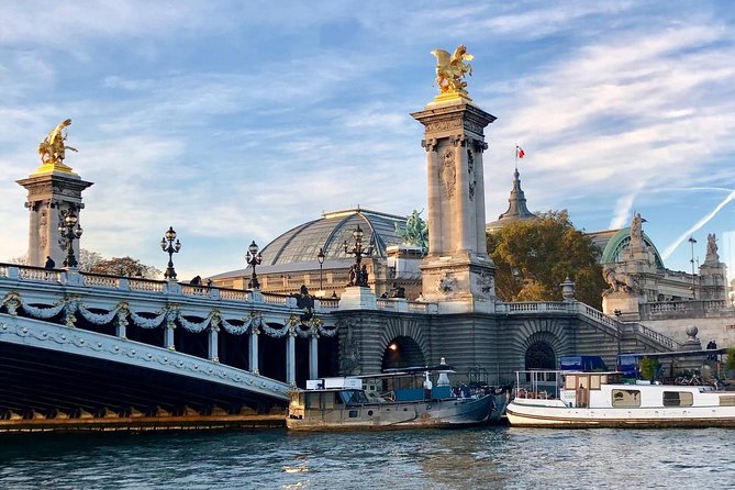 Paris Seine River Champagne Tasting Cruise - Boarding beneath the Eiffel Tower at 6:30 pm