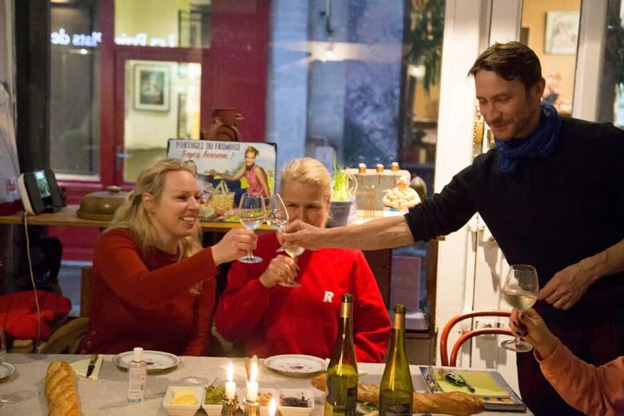 Paris: Wine and Cheese Tasting with a Chef Sommelier - French table customs and the social side of eating