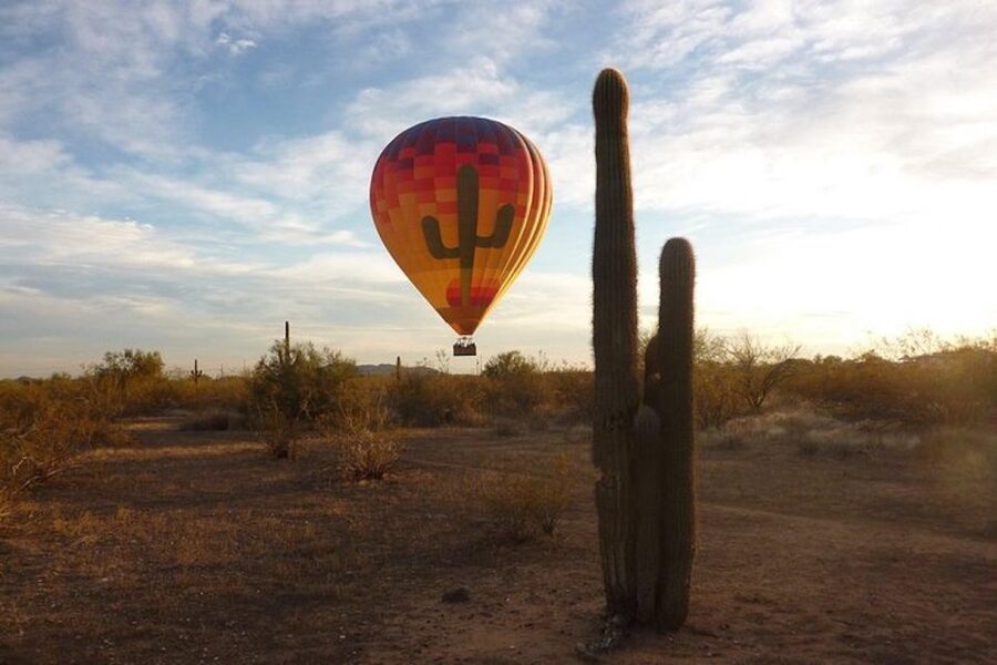 Phoenix: Hot Air Balloon Ride with Champagne and Catering - The balloonist ceremony and certificate