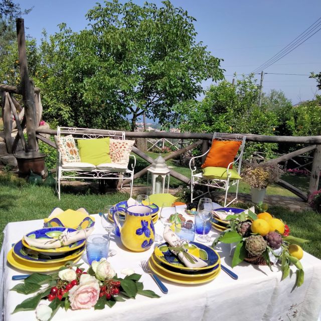 Piano di Sorrento: Cooking Class with Food Tasting and Wine - Key points at a glance