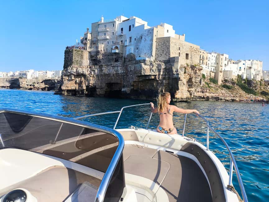 Polignano a Mare Boat Tour with Prosecco and Taralli - Starting at San Vito fishing port
