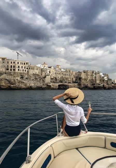 Polignano: Coastline Tour With Prosecco And Taralli & Swim - Hermit’s Rock and Cala Port’Alga