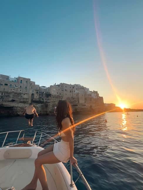 Polignano: Coastline Tour With Prosecco And Taralli & Swim - A clear-water swim and a simple Apulian aperitivo