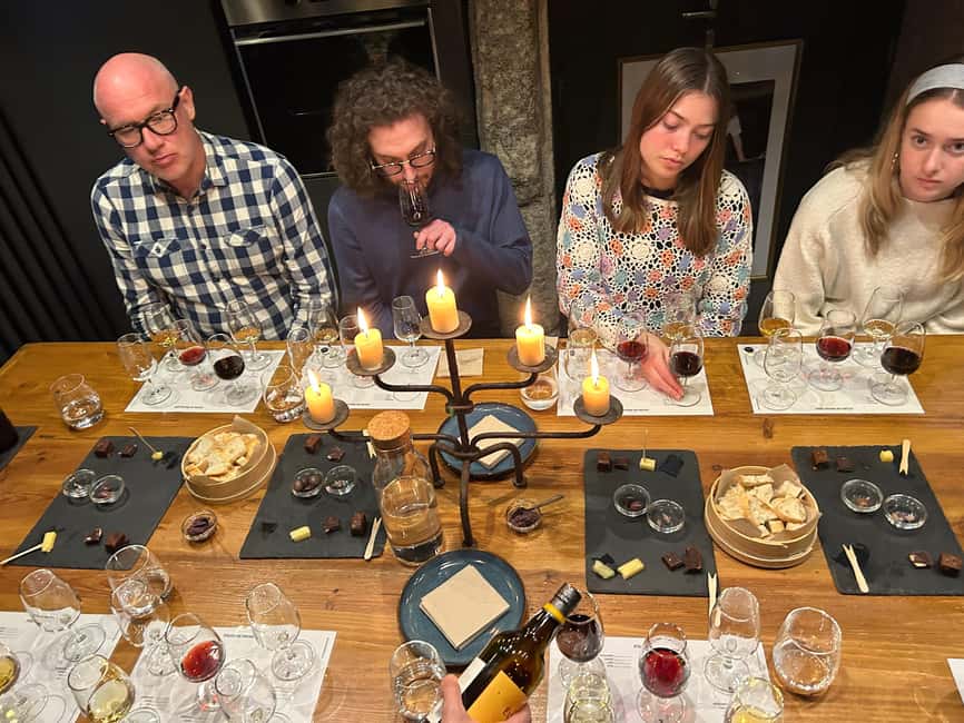 Porto: 3 or 5 Port Wine Tasting with Pairings - What happens with each pour