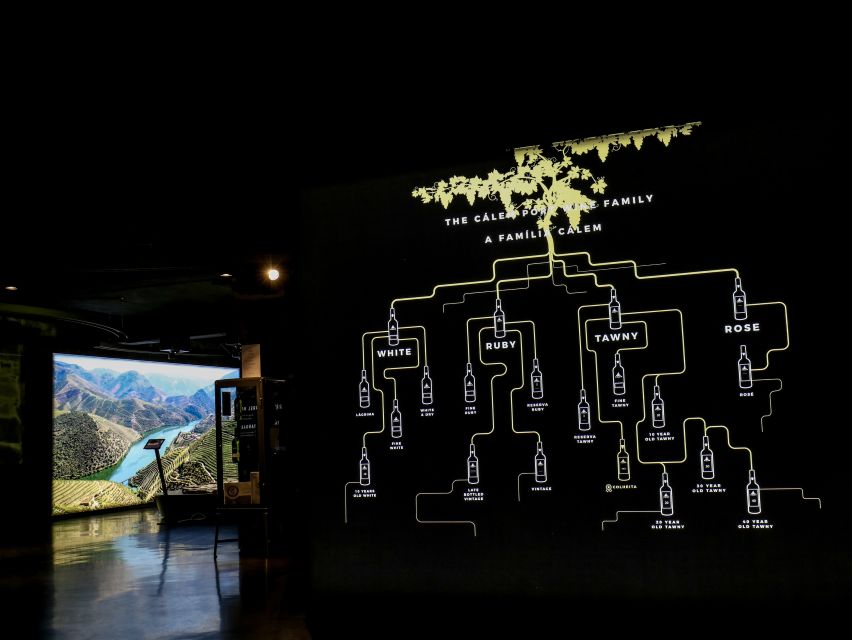 Porto: Cálem Cellar Tour, Interactive Museum & Wine Tasting - Key points to know before you book