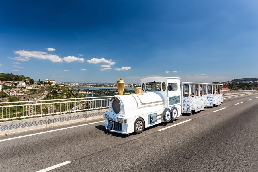 Porto: City Train Tour, River Cruise & Wine Cellar - Riding the Magic Train through central Porto