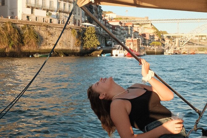 Porto: Douro River Boat Cruise with Port Wine and Snacks - Ribeira from the water