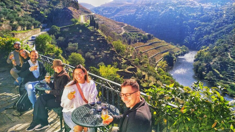 Porto: Douro Valley Wine Tour with Tastings, Boat, and Lunch - The open-fire lunch at the second winery