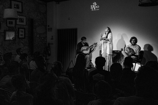 Porto: Live Portuguese Fado Experience with Port Wine - Entering the small auditorium in Porto
