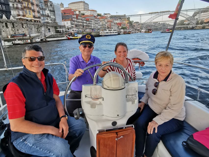 Porto: Private Douro River Charming Cruise w/wine tasting - When weather changes the plan