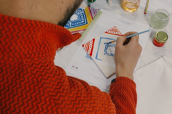Porto: Tile Painting Workshop with Porto Wine - Sé do Porto - Guidance from Beatriz, Rita, Francisco, and José