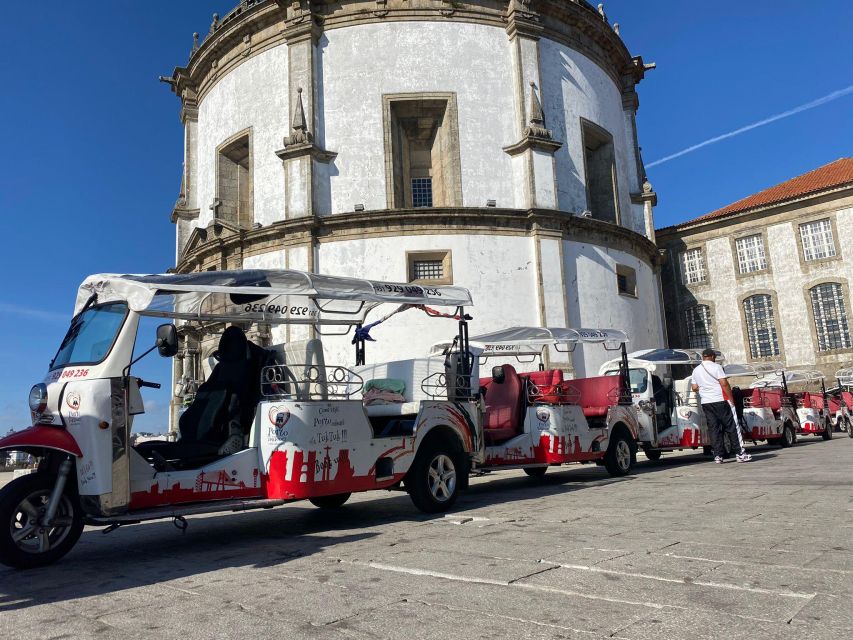 Porto: Tuk tuk Tours with Port Wine Tasting - What the $88 group price really buys