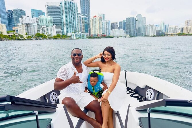 Private Boat Ride in Miami with Experienced Captain and Champagne - The first run toward Rickenbacker Causeway