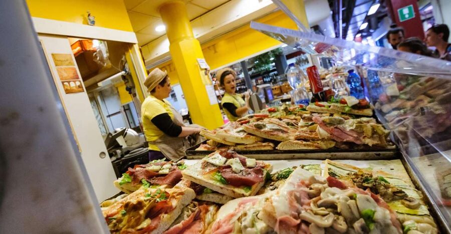 Private Flavors of Florence Walking Tour(Food&Wine Included) - The sweet welcome on Via de Tornabuoni