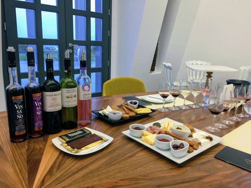 Private Group Visit to Akrotiri & 3 Wineries with Tastings - Exploring Akrotiri without a guide inside