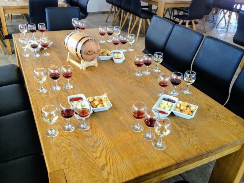 Private Group Visit to Akrotiri & 3 Wineries with Tastings - The private minivan makes the day easier