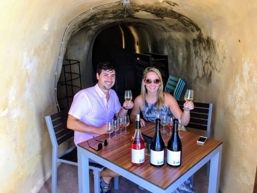 Private Group Visit to Akrotiri & 3 Wineries with Tastings - Three wineries, three different moods
