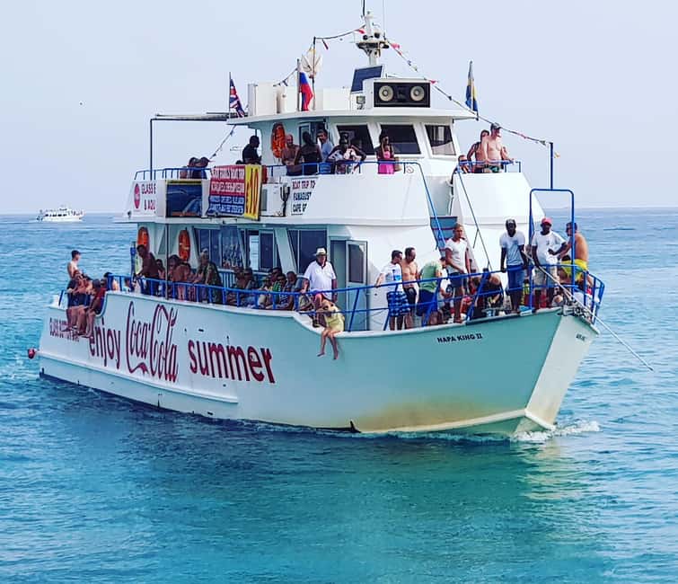 Protaras Blue Lagoon Sunset Tour with Pizza & Champagne - Who should book this boat trip