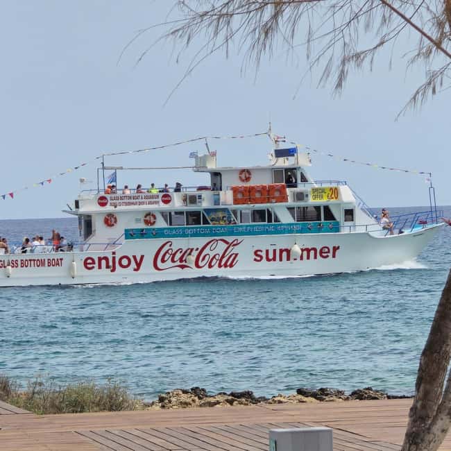 Protaras Blue Lagoon Sunset Tour with Pizza & Champagne - Leaving Protaras Pier at 17:00