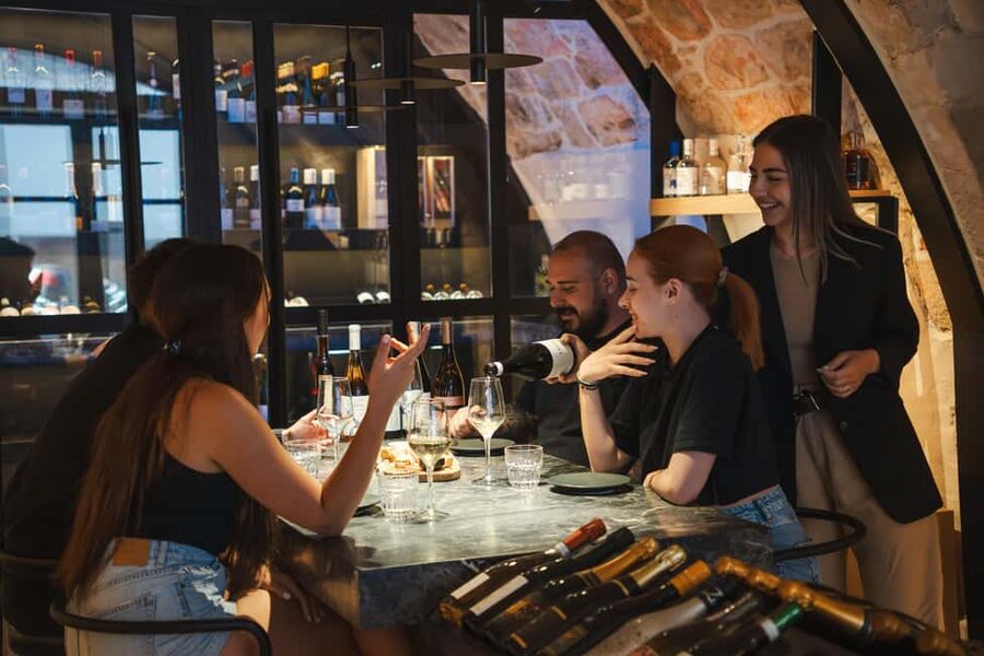 Rethymno: Cretan Wine Tasting Guided Tour with Local Food - Starting with Cretan grapes at Sella Vineria
