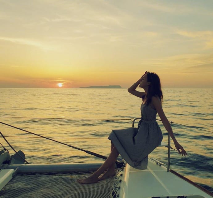 Rethymno: Sunset Catamaran Cruise - Sushi & Open Bar - Key points to know before you book