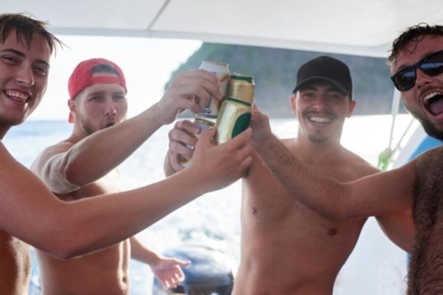 Rhodes: Bay to Bay Swim Cruise with Greek Buffet and Wine - How the boat day feels in practice