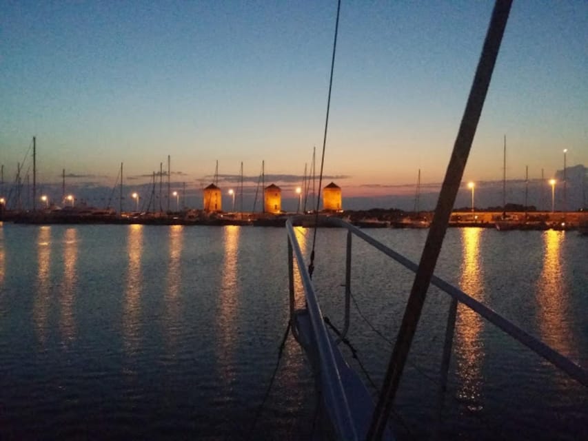 Rhodes: Sunset Cruise with Live Music, Wine & Greek Buffet - What to bring and how to make the evening easier