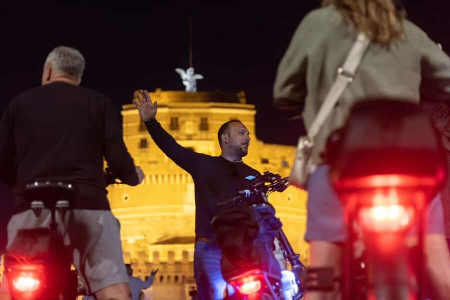 Rome by Night: E-bike Small Group Tour -Food & Wine (Option) - The Jewish Ghetto and Campo de’ Fiori