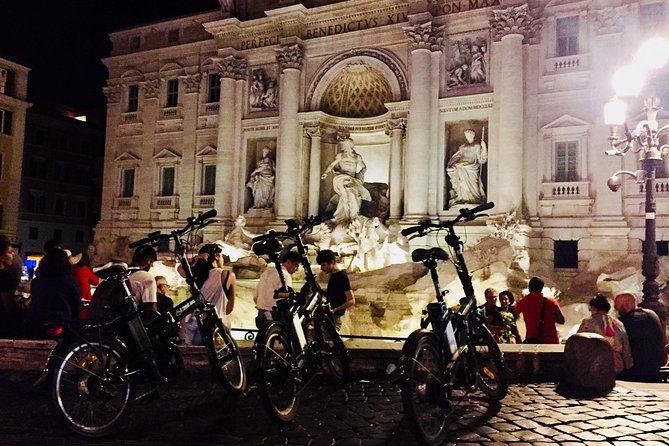 Rome by Night - Ebike Small Group Tour - Food and Wine (Option) - The Centro Storico: fountains, alleys, and famous squares