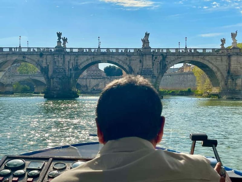 Rome: Food Tasting and Wine Pairing & Tiber River Boat Ride - The sights from Ponte Sant’Angelo to Tiber Island