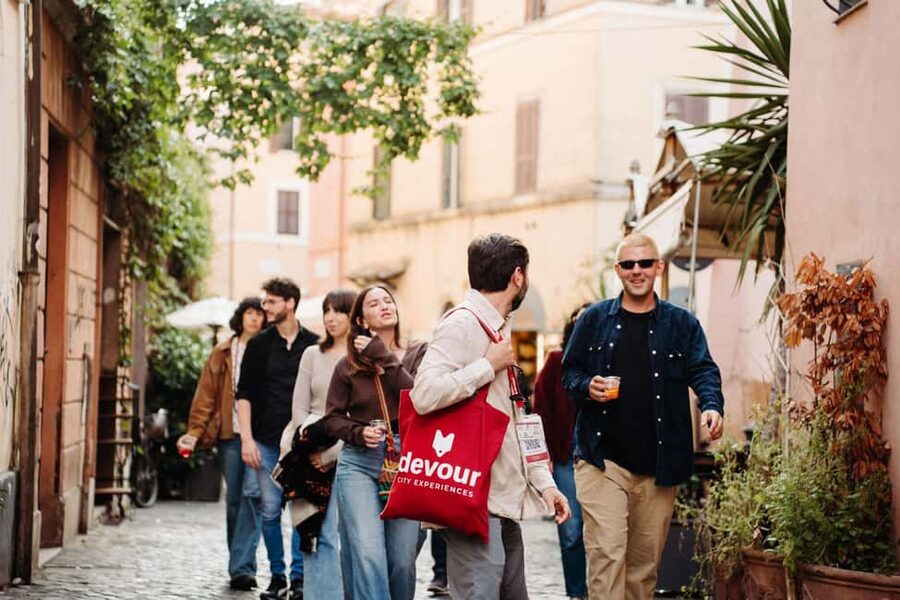Rome Food Tour: Trastevere Aperitivo, Wine & Pasta Dinner - Supplì Roma brings Rome’s favorite fried snack