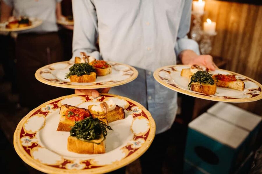 Rome Food Tour: Trastevere Aperitivo, Wine & Pasta Dinner - The main meal at Checco Er Carettiere