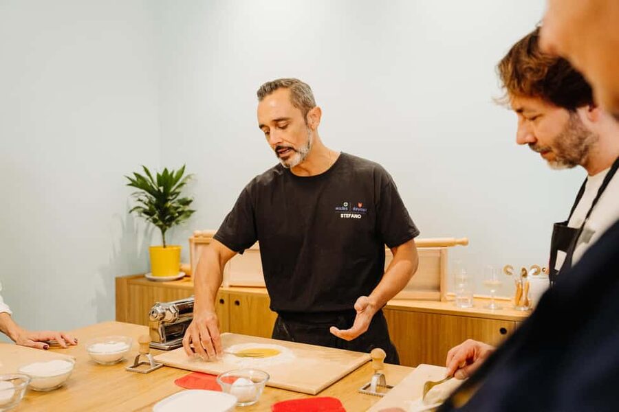 Rome: Fresh Pasta-Making Class with Wine and Gelato - Gelato finishes the meal