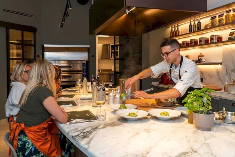 Rome: Hands-On Pasta & Tiramisu Class with Unlimited Wine - Mixing, Kneading, and Rolling the Dough