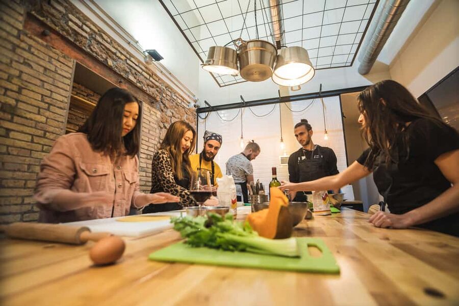 Rome: Pasta Cooking Class with Market Visit and Wine - What the $103 price gets you