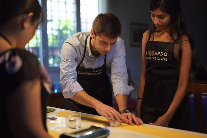 Rome Pasta Making Class with Italian Sauces and Wine Included - Making Pasta From Flour to Dinner