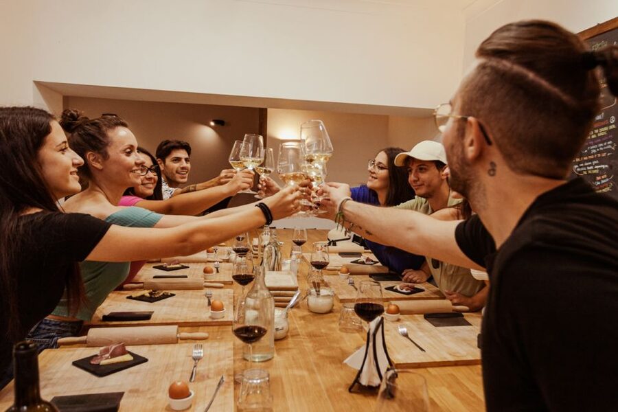 Rome: Pasta Making with Wine Tasting and Dinner in Frascati - A short walk through the City of Wine