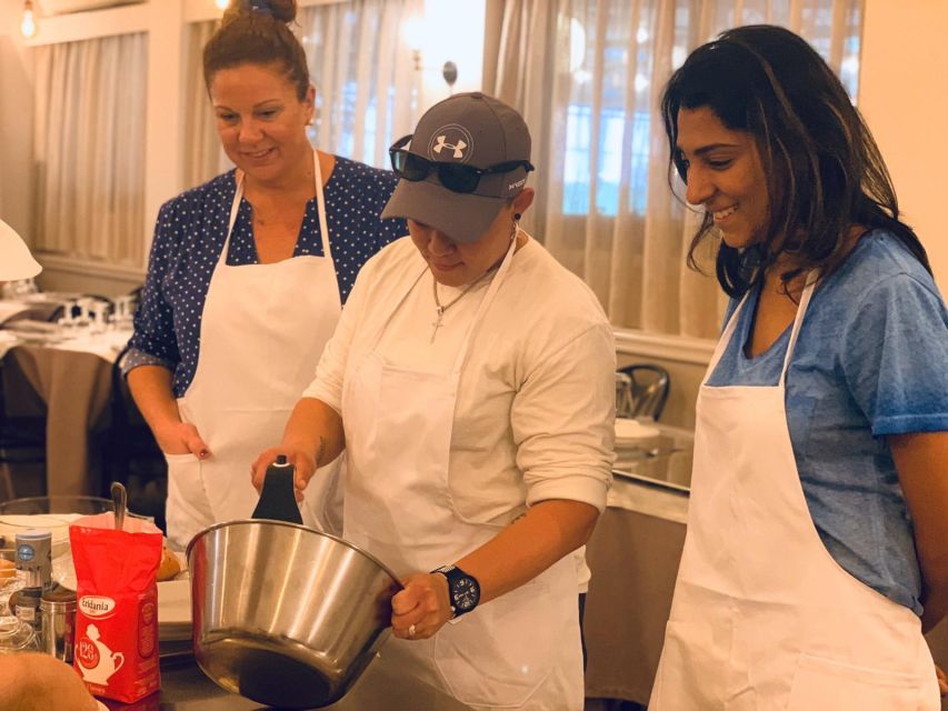 Rome: Pasta & Tiramisu Class with Free Flowing Fine Wine - Dietary needs, access, and who should skip it