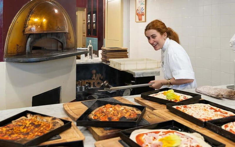 Rome: Pizza and Tiramisù Cooking Class with Glass of Wine - Making Tiramisu Before the Pizza