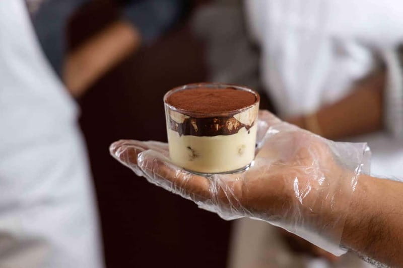 Rome: Pizza and Tiramisù Cooking Class with Glass of Wine - From Worktable to Shared Meal