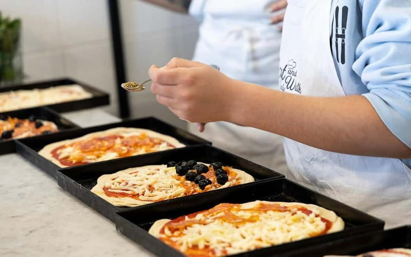 Rome: Pizza and Tiramisù Cooking Class with Glass of Wine - Booking Details Worth Knowing