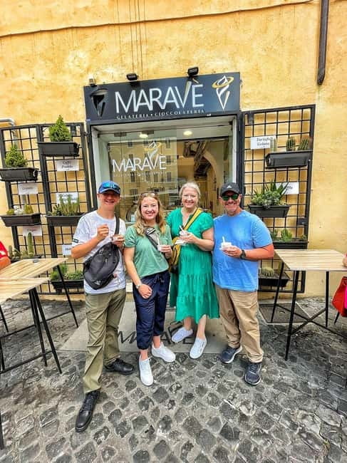 Rome: Private Guided Golf Cart Tour with Gelato or Wine - Trevi Fountain, the Pantheon, and Marcellus Theater