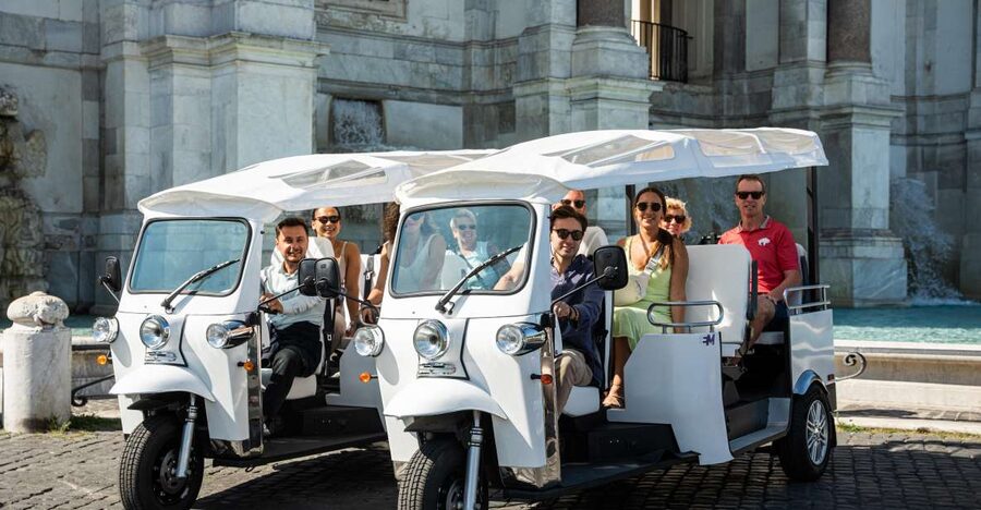Rome: Private Tuk Tuk Tour with Hotel Pickup and Prosecco - Key points to know before you book