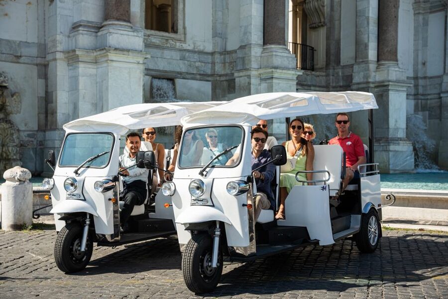 Rome: Private Tuk Tuk Tour with Hotel Pickup and Prosecco - Spanish Steps, Pincio Gardens, and Piazza del Popolo