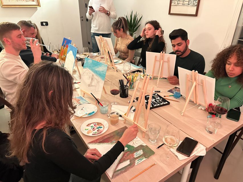 Rome: Small-Group Art Class with Wine - What to bring and how to get more from it